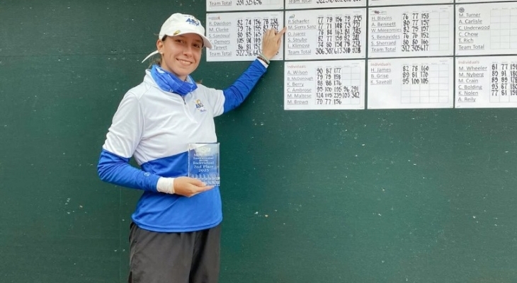 María Sierra finaliza en 2ª posición  individual en el Midwestern State Invitational